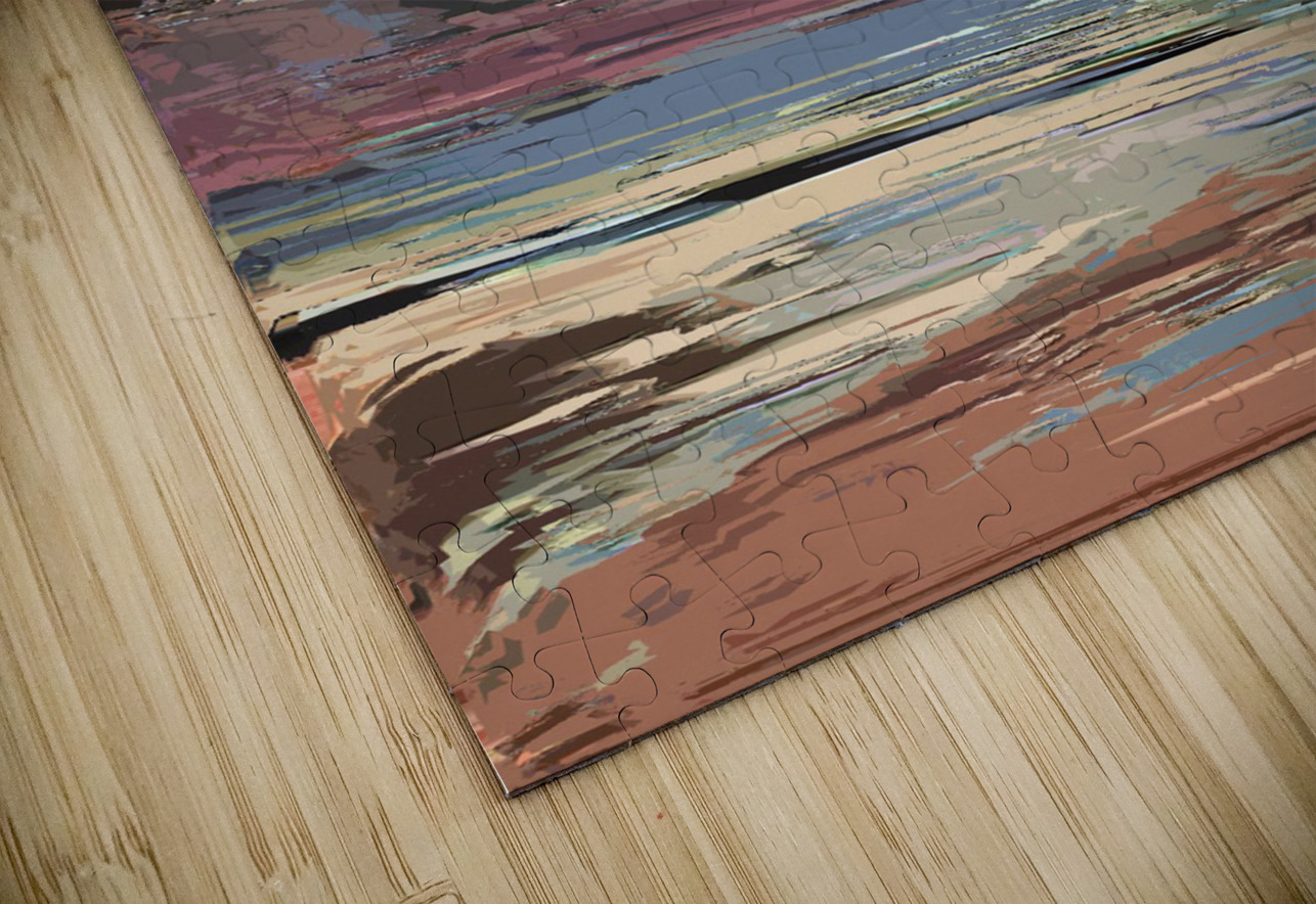 Blue angel art abstract design 70 Designer Art Decor Puzzle