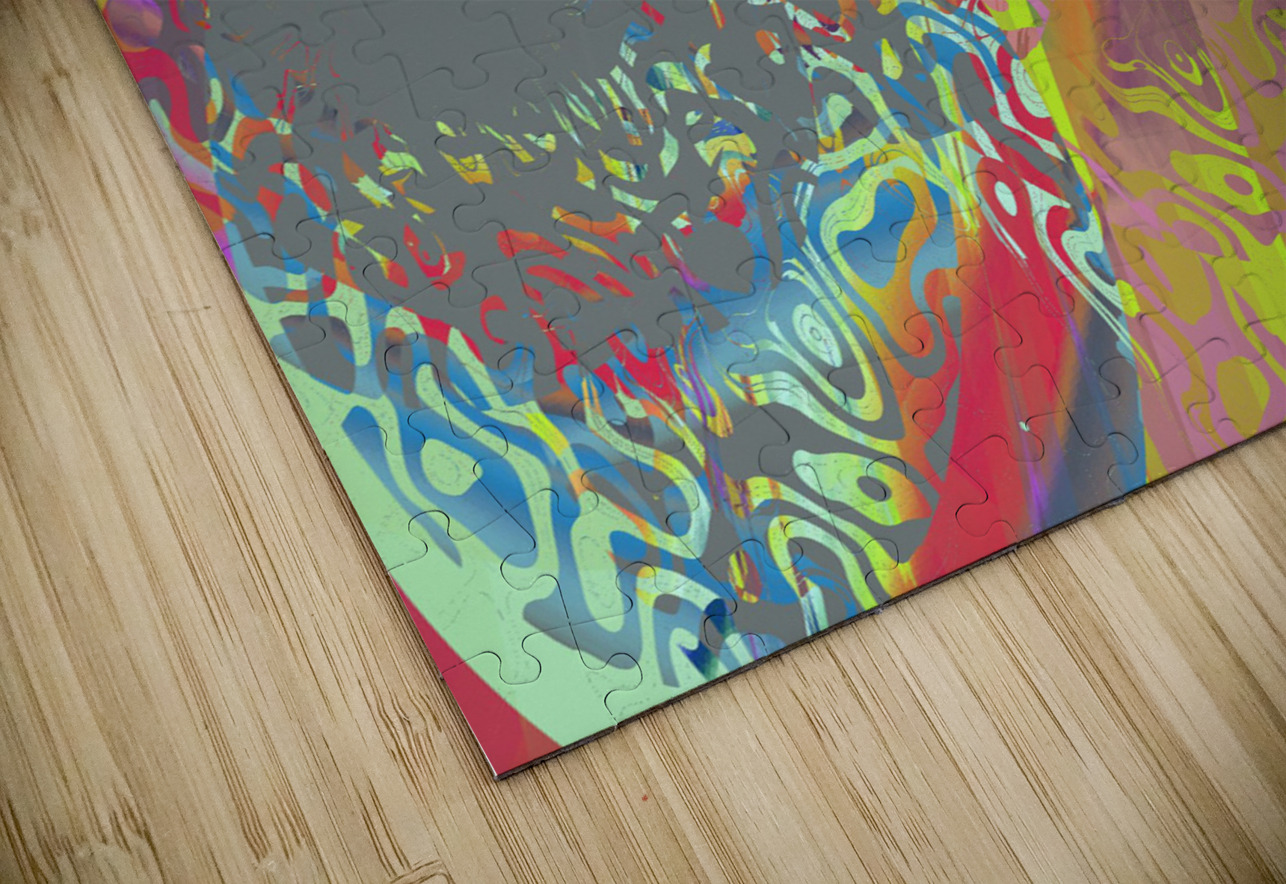 Blue angel art abstract design 82 Designer Art Decor Puzzle