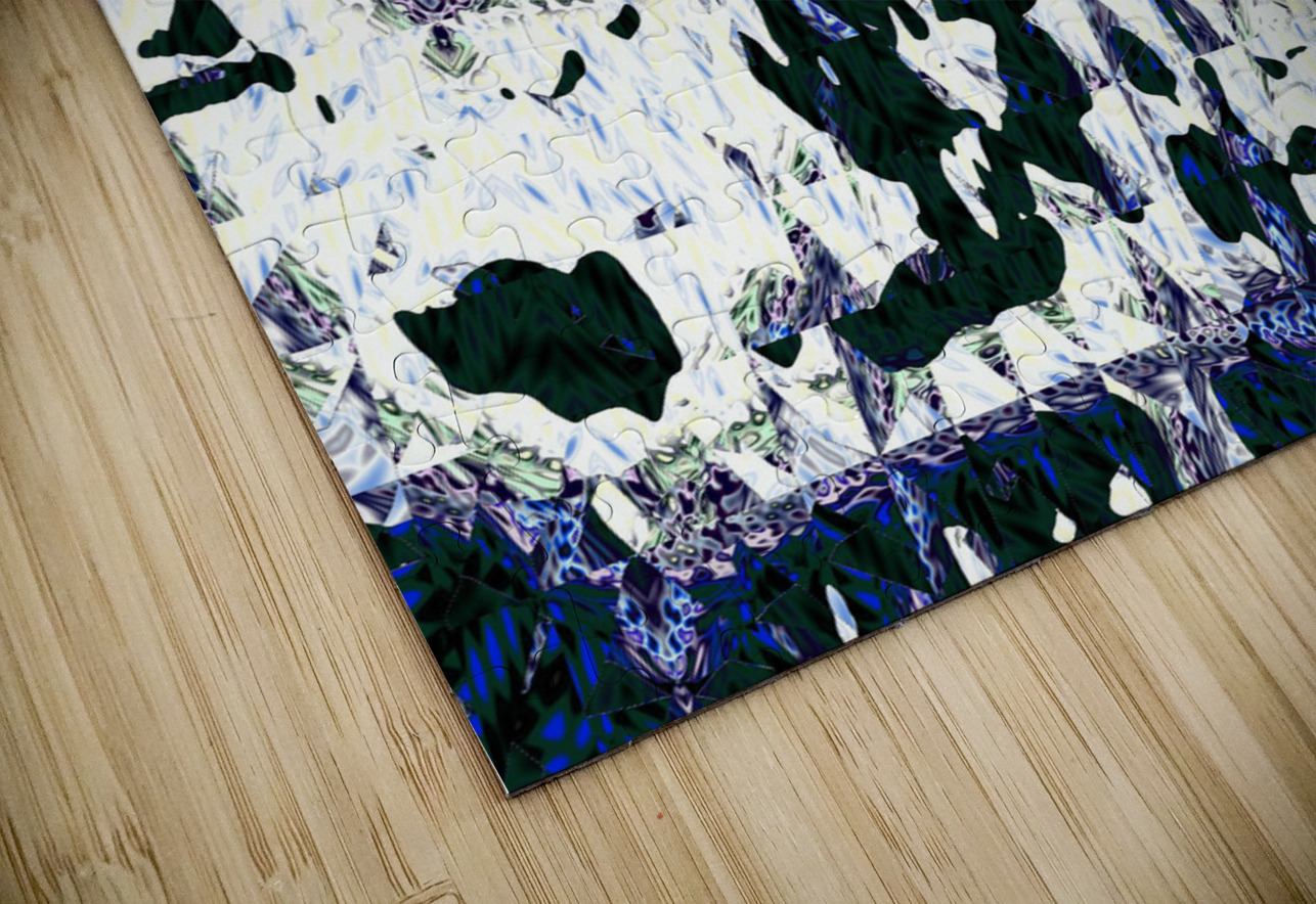 Blue angel art abstract design 93 Designer Art Decor Puzzle