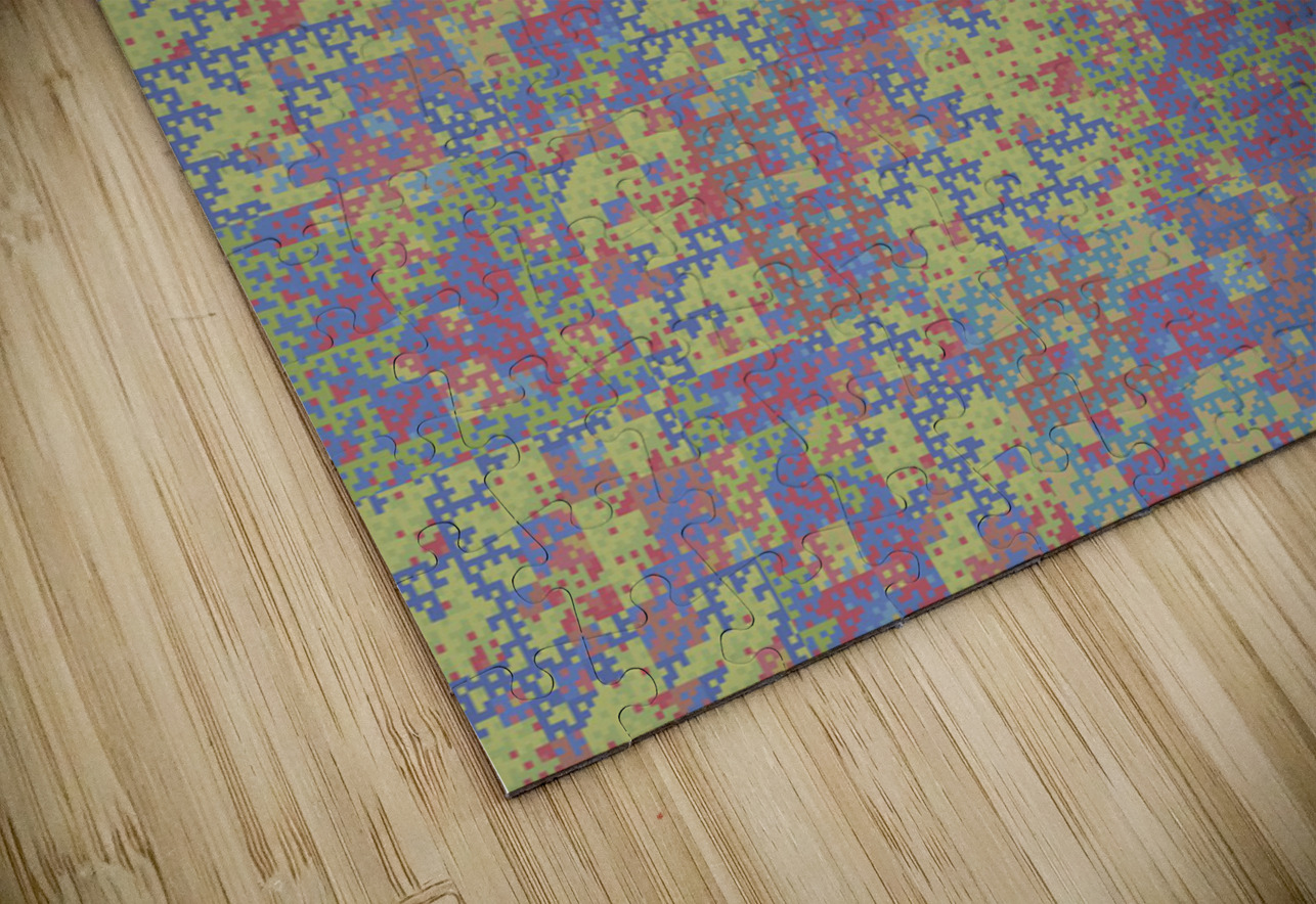 Blue angel art abstract design 66 Designer Art Decor Puzzle