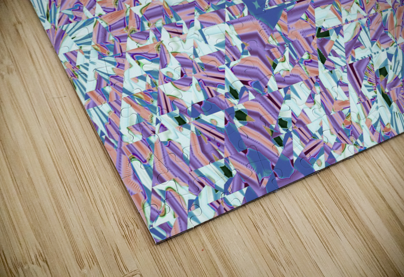 Blue angel art abstract design 63 Designer Art Decor Puzzle