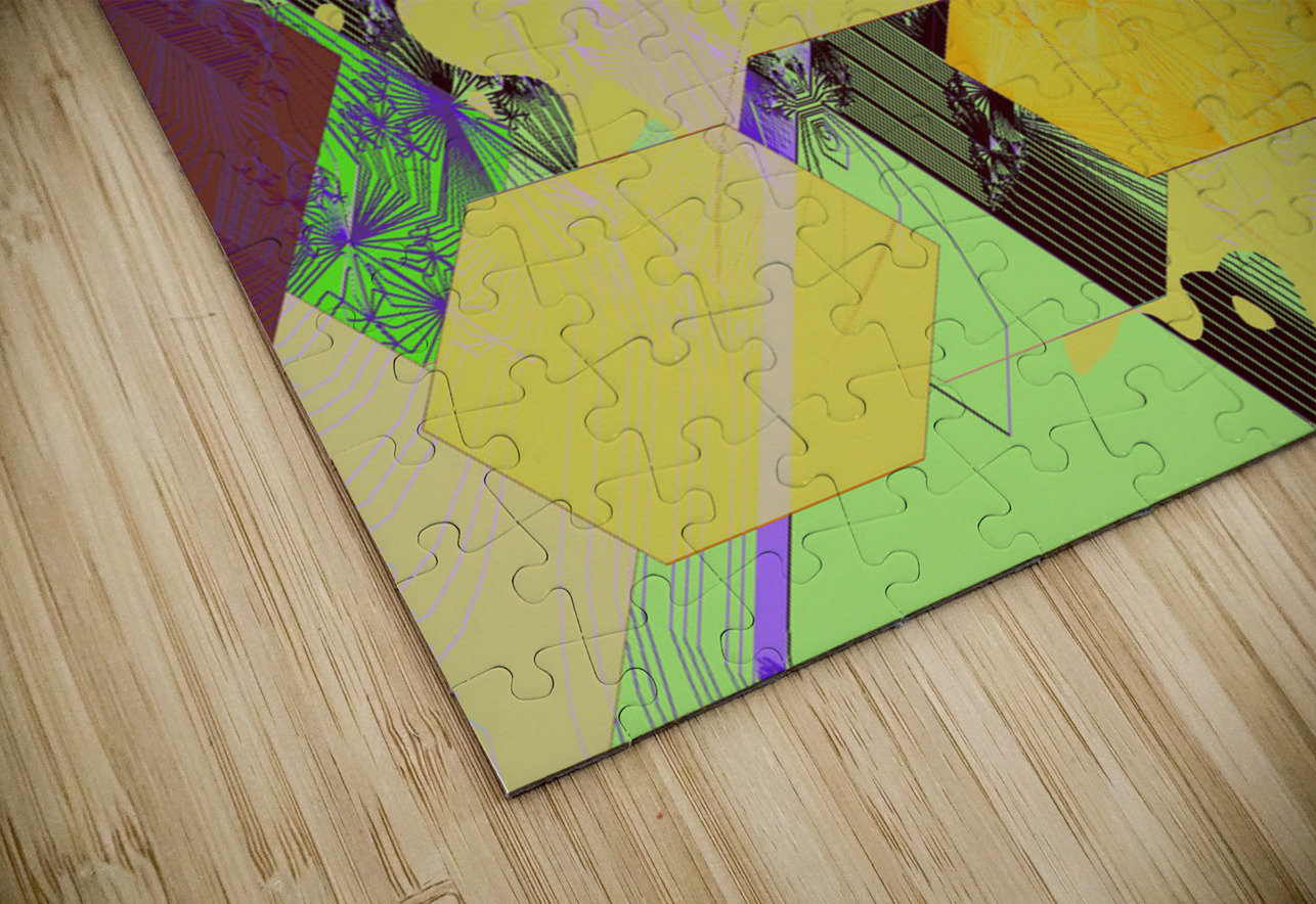 Blue angel art abstract design 88 Designer Art Decor Puzzle