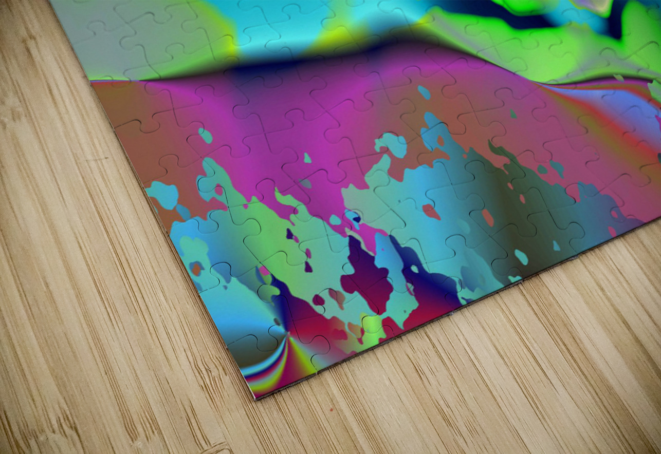 Blue angel art abstract design 126 Designer Art Decor Puzzle