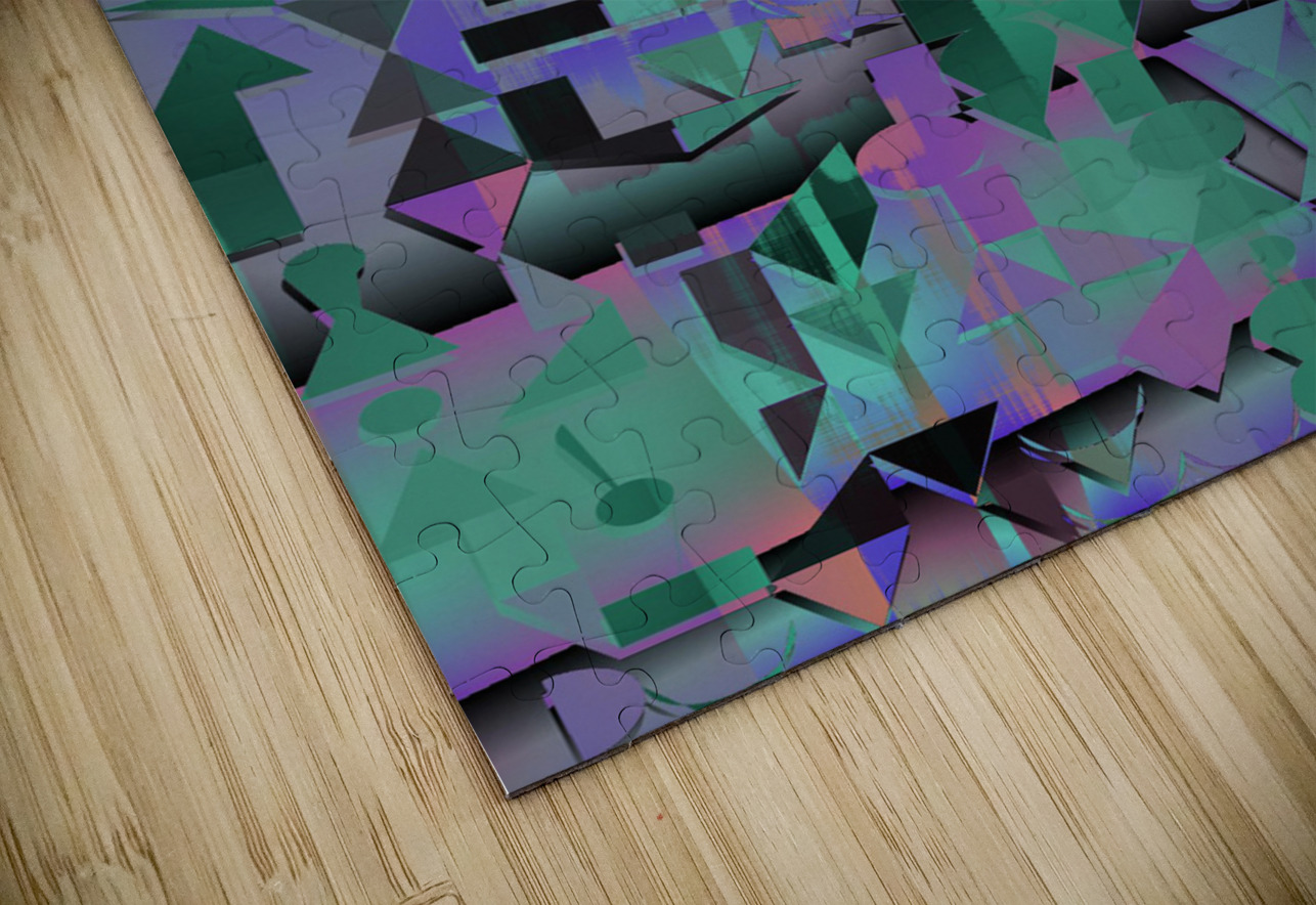 Blue angel art abstract design 118 Designer Art Decor Puzzle