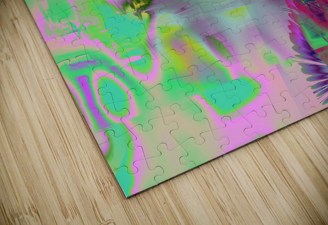 Blue angel art abstract design 131 Designer Art Decor Puzzle