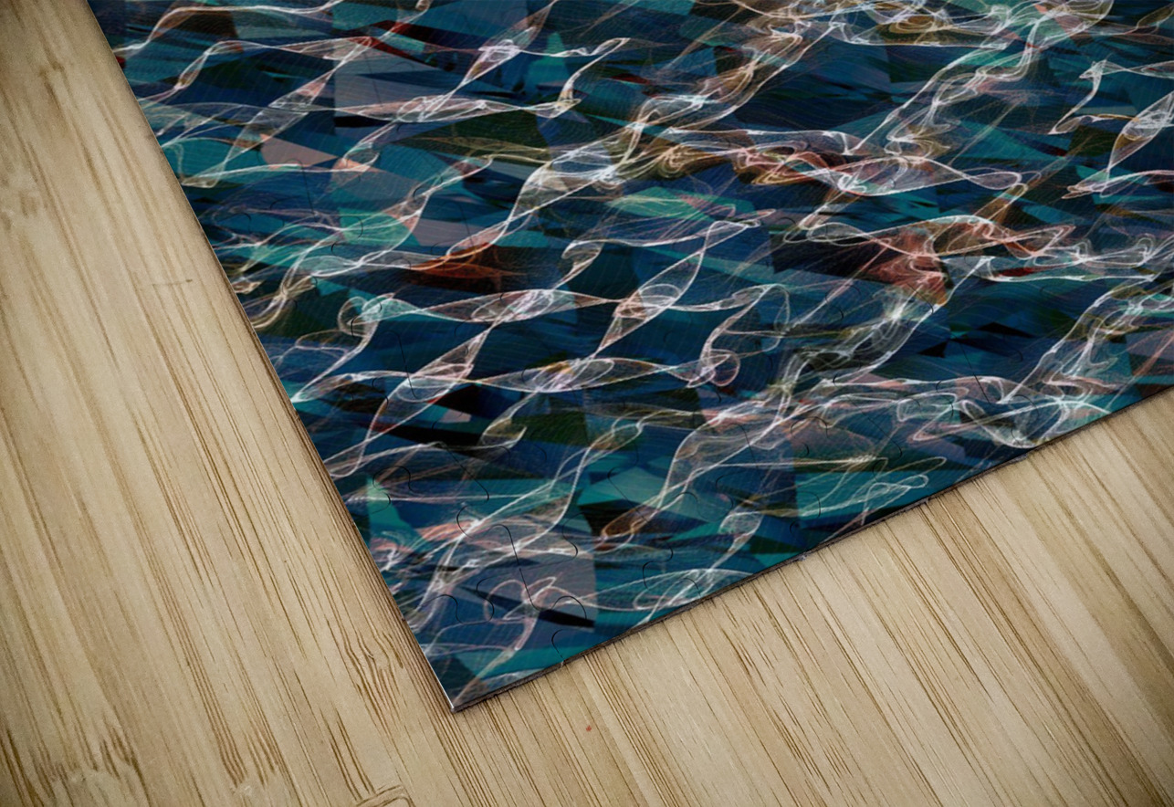 Blue angel art abstract design 116 Designer Art Decor Puzzle