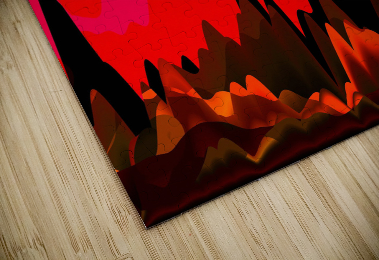 Blue angel art abstract design 123 Designer Art Decor Puzzle