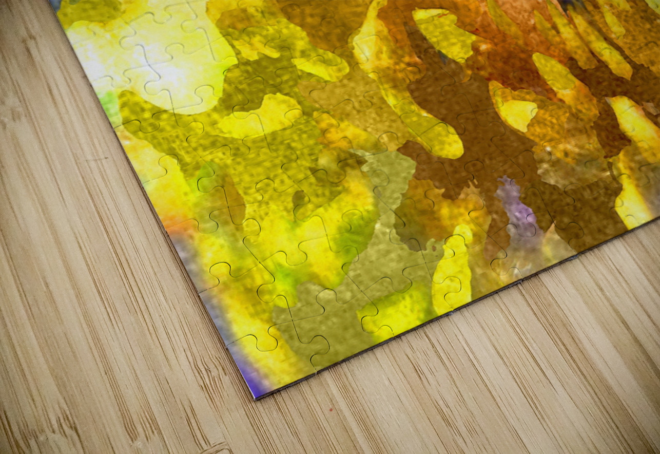 Watercolor Floral 02 Designer Art Decor Puzzle