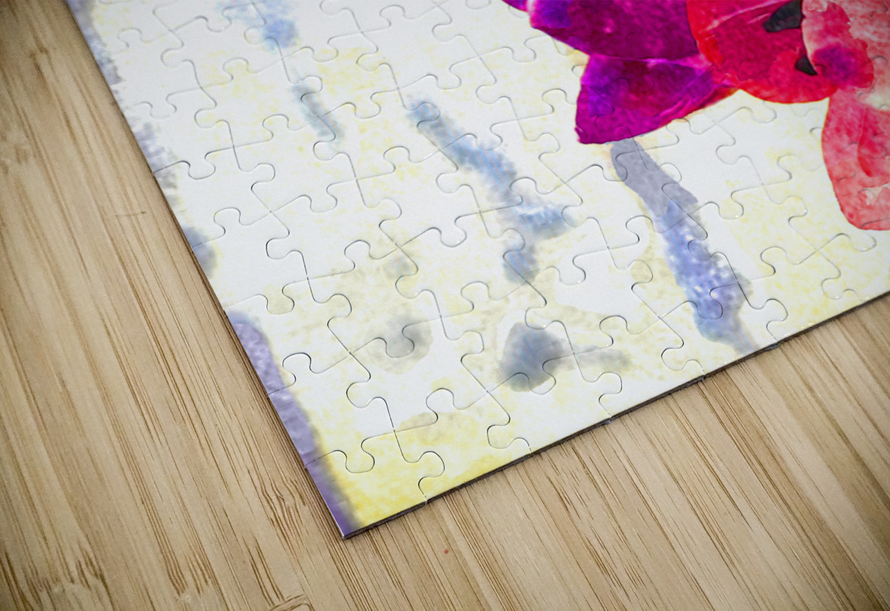 Watercolor Floral 29 Designer Art Decor Puzzle