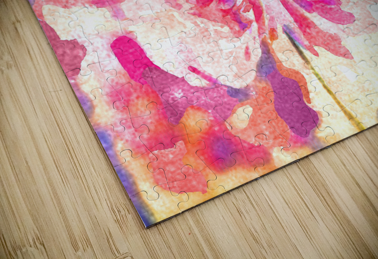 Watercolor Floral 01 Designer Art Decor Puzzle