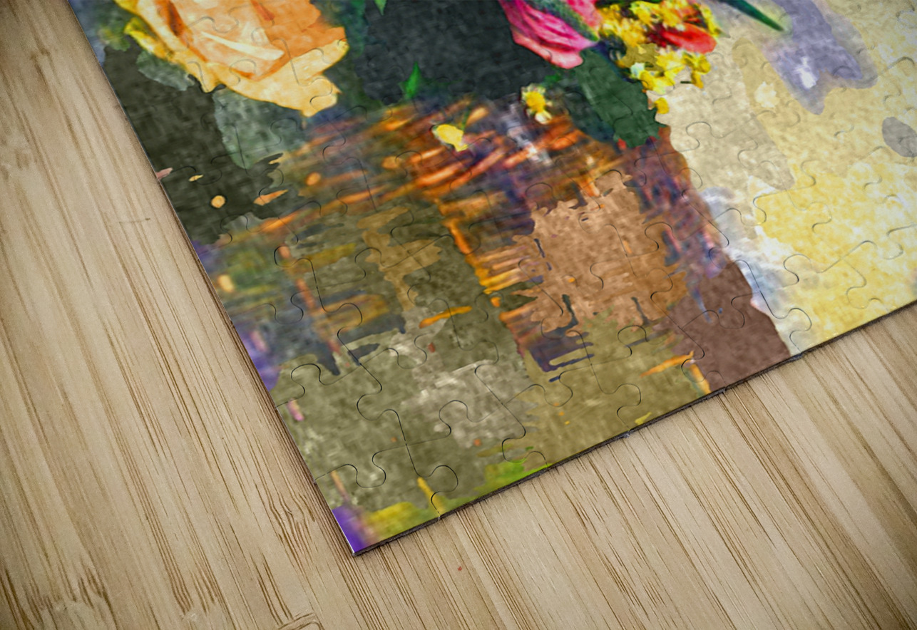 Watercolor Floral 03 Designer Art Decor Puzzle