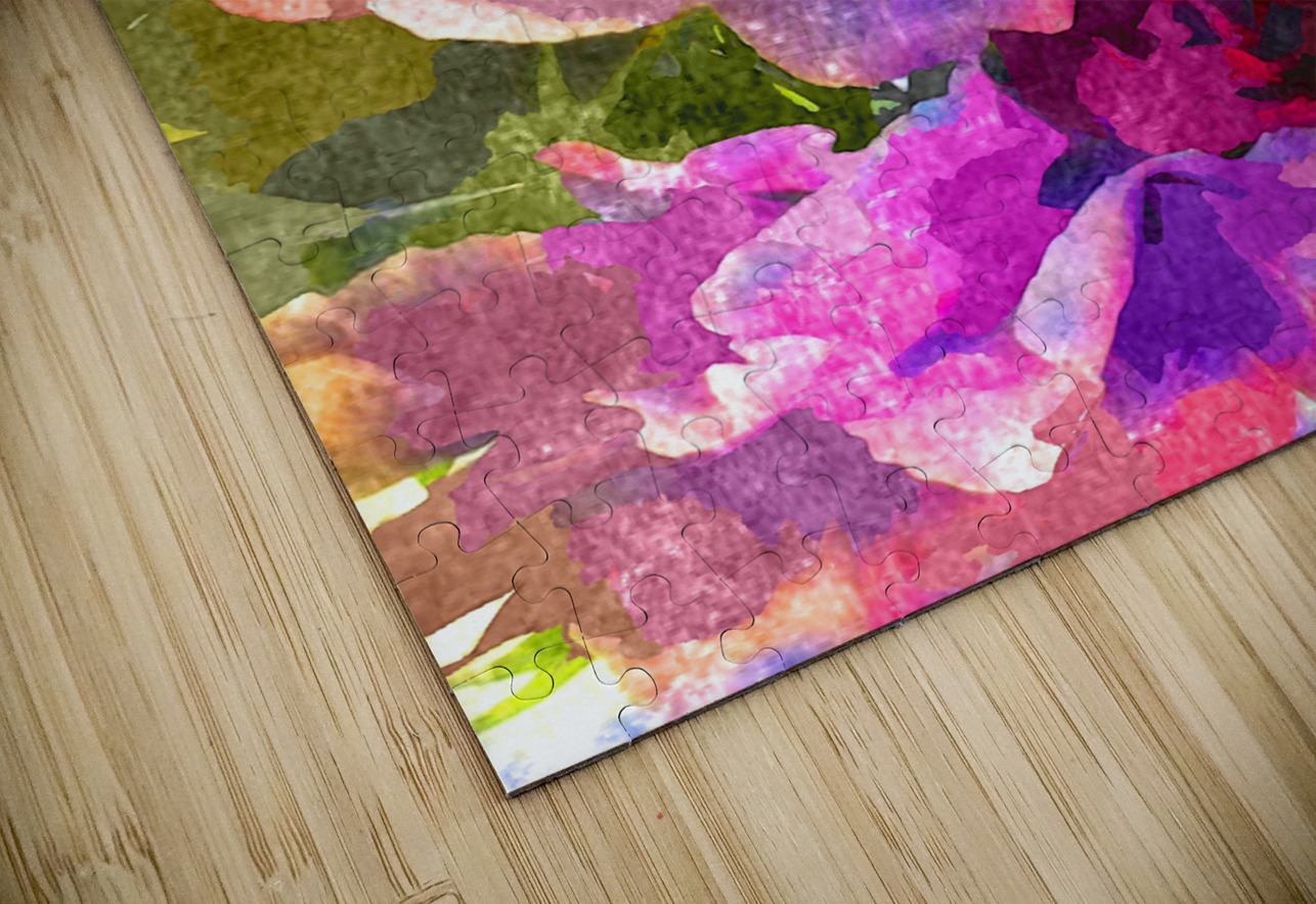 Watercolor Floral 08 Designer Art Decor Puzzle