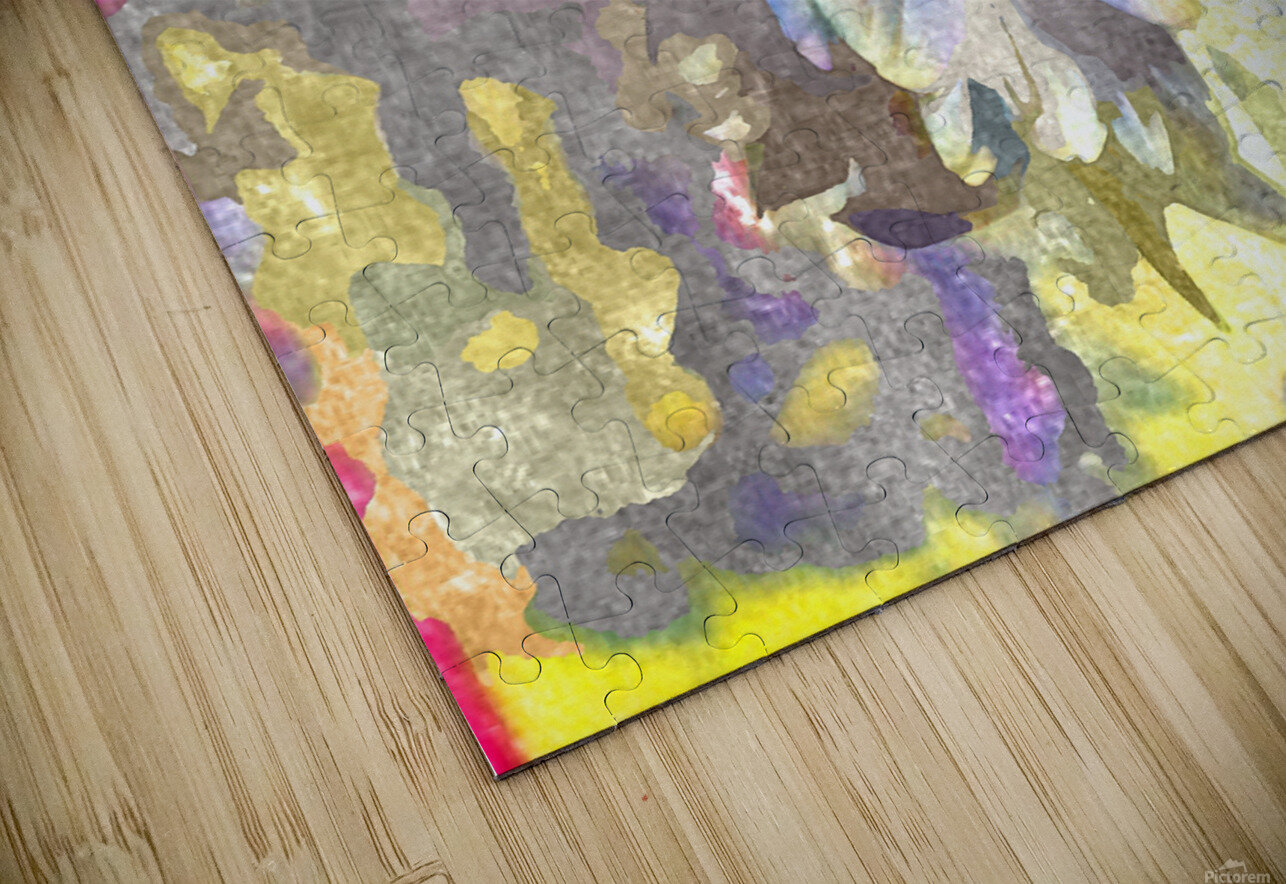 Watercolor Floral 16 Designer Art Decor Puzzle