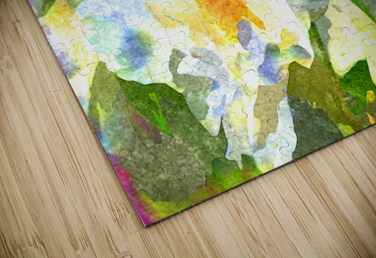 Watercolor Floral 21 Designer Art Decor Puzzle