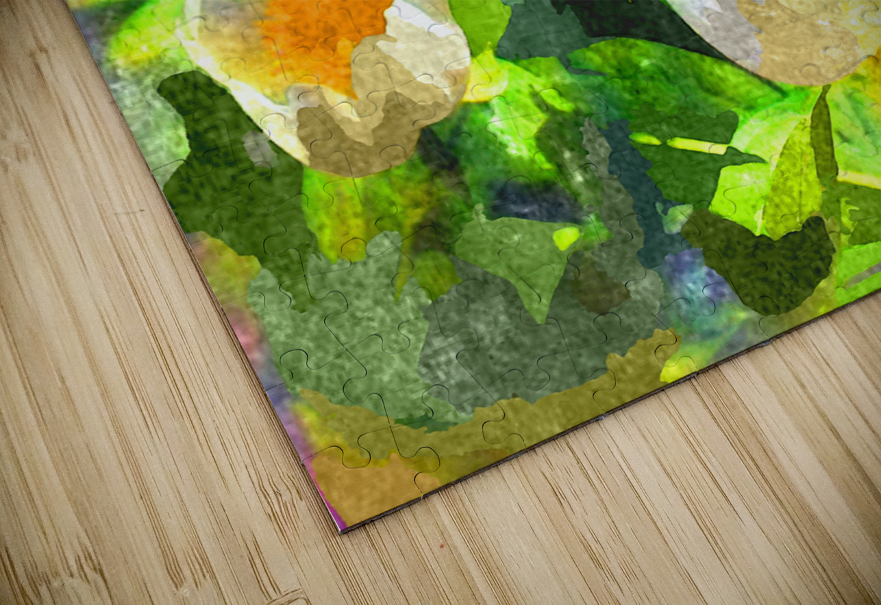 Watercolor Floral 20 Designer Art Decor Puzzle