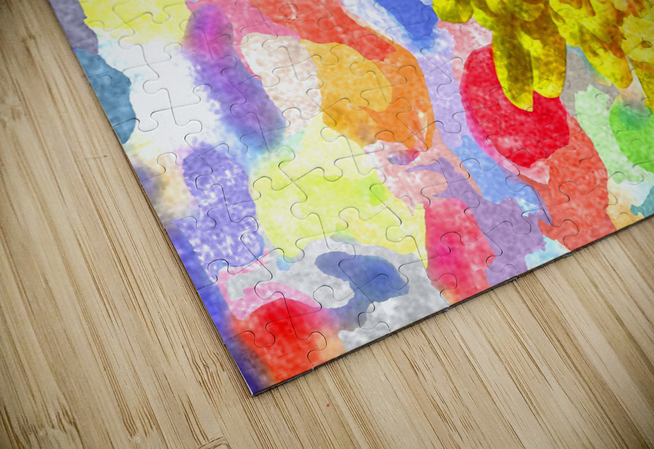 Watercolor Floral 30 Designer Art Decor Puzzle