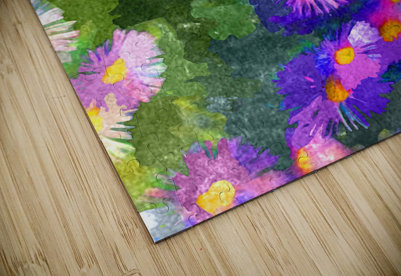 Watercolor Floral 32 Designer Art Decor Puzzle