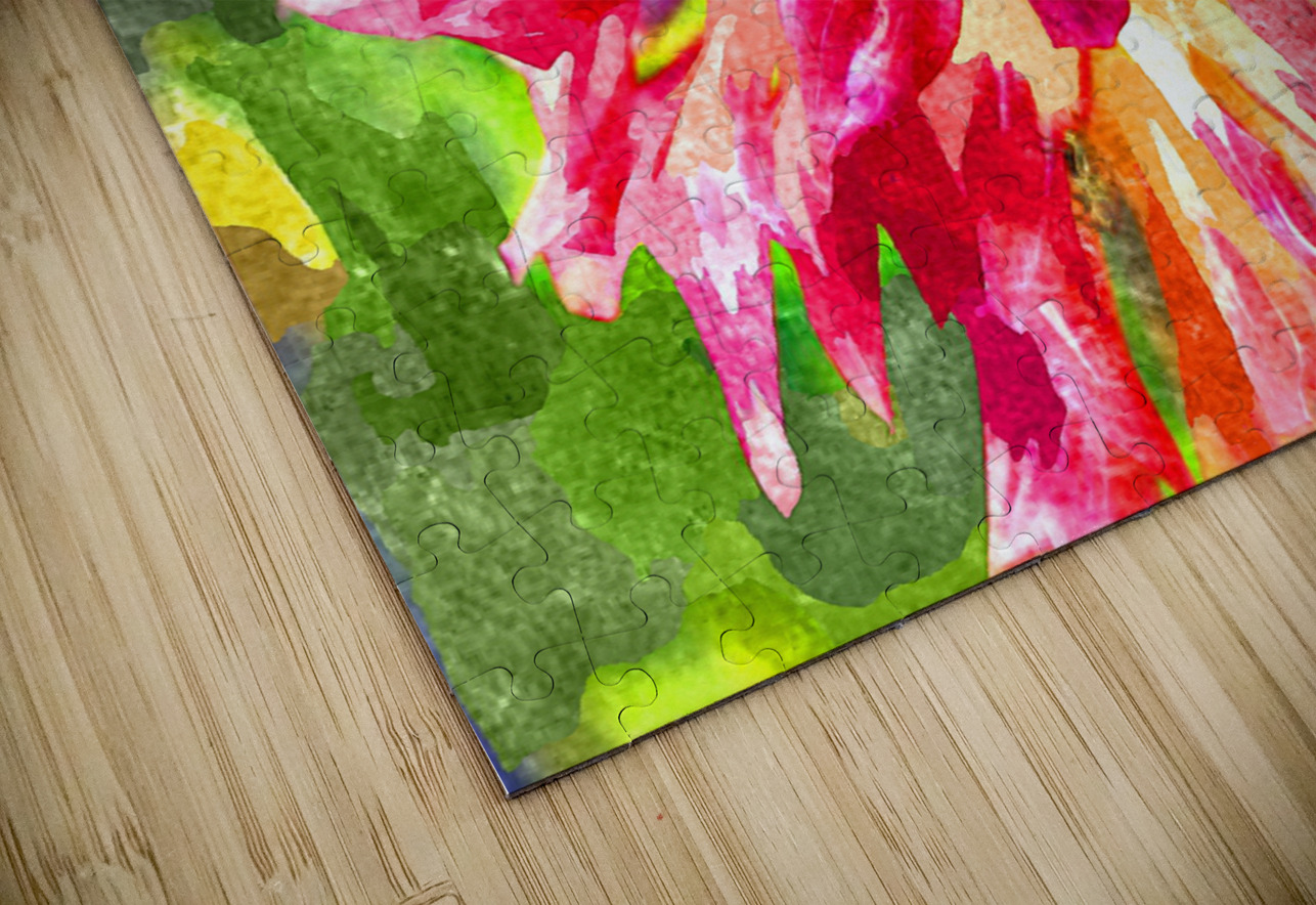 Watercolor Floral 31 Designer Art Decor Puzzle